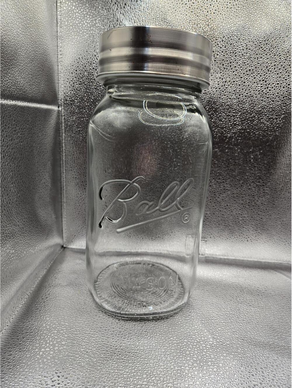 Giant Ball Mason Jar Decorative Canister 1 Gallon Extra Large Glass container